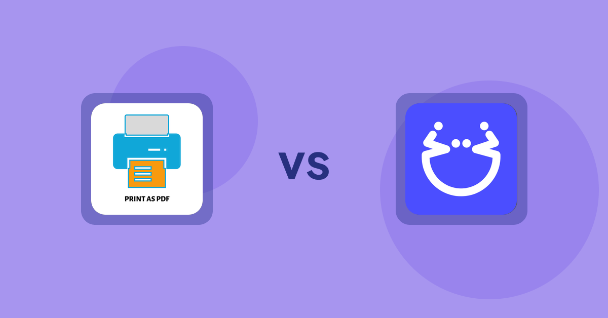 Shopify Product Display Apps: LitPDP ‑ Print as PDF vs Pasilobus Wishlist Supply List