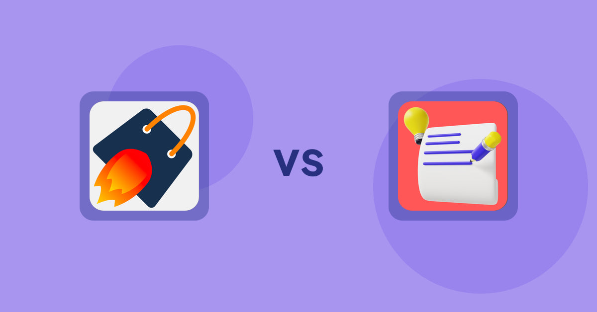 Shopify Product Display Apps: Cross Sell & Upsell Pro vs Wordo ‑ ChatGPT AI Description