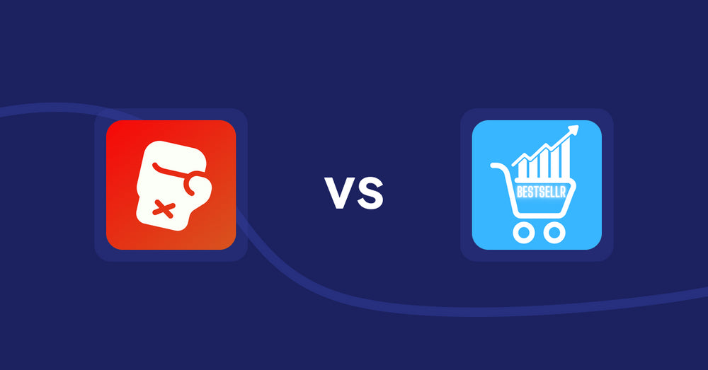 Shopify Product Display Apps: Knockout ‑ Hide Out Of Stock vs Bestsellr