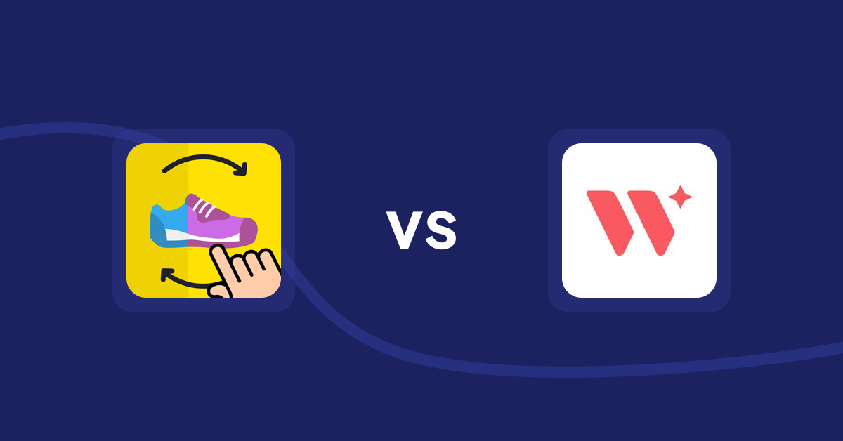 Shopify Product Display Apps: GG Quick View & Hover Slider vs. Wizart Visualizer