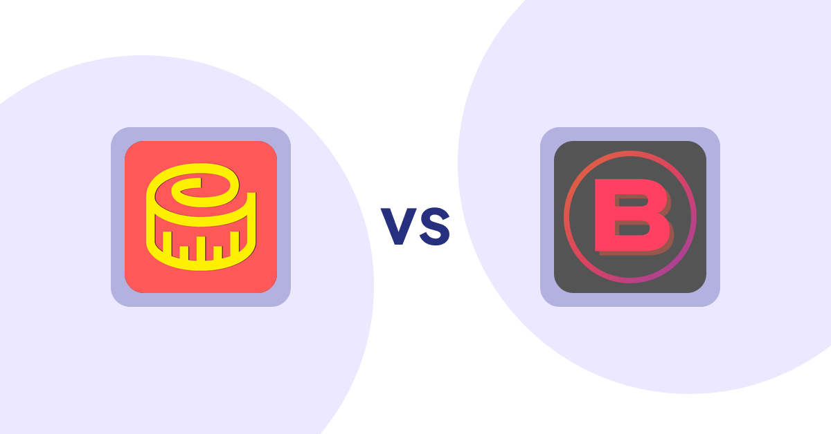 Shopify Product Display Apps: Snake Size Chart & Size Guide vs Banter Stories