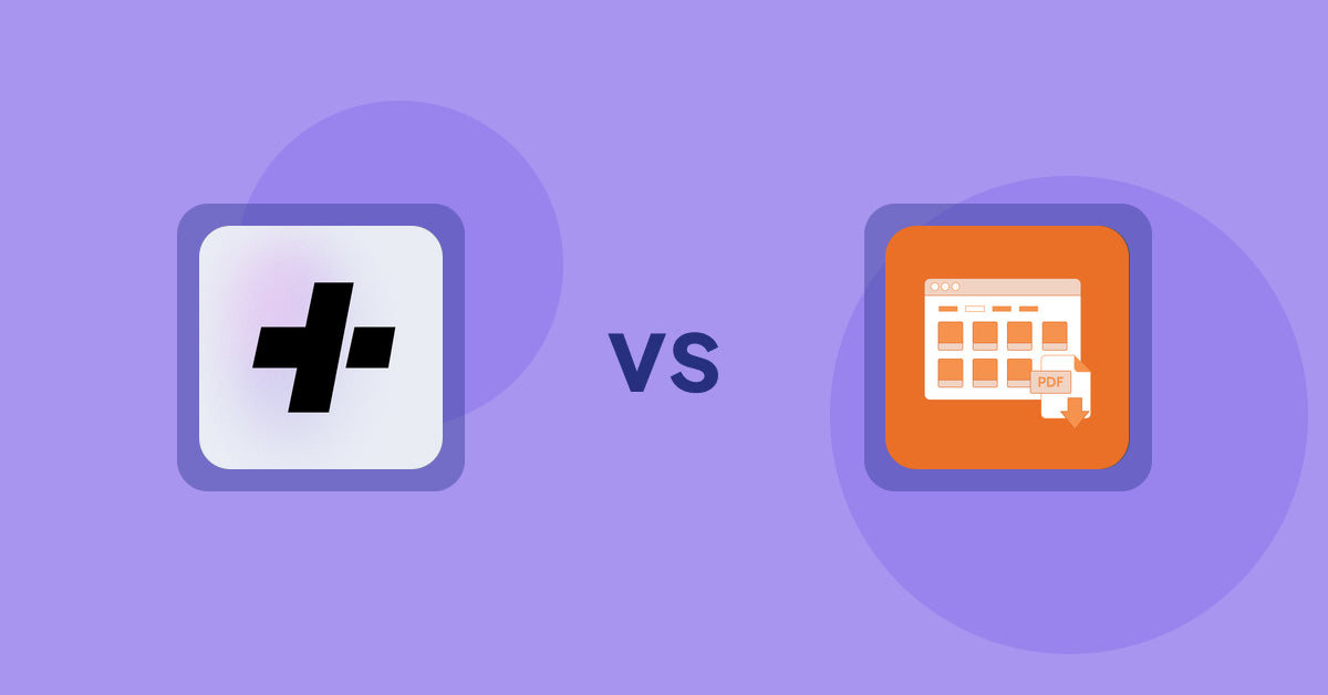 Shopify Product Display Apps: Details+ Specifications Table vs Meetanshi PDF Product Catalog