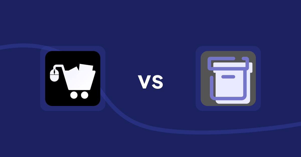 Shopify Product Display Apps: LM Add To Cart Sticky vs. Shelfify