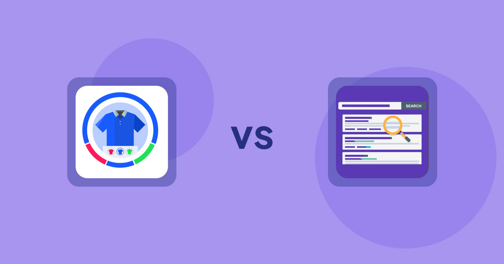 Shopify Product Display Apps: EVS ‑ Easy Variation Swatches vs Spark AI Products Description