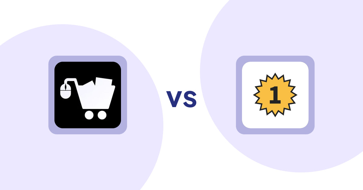 Shopify Product Display Apps: LM Add To Cart Sticky vs. UR: Smart Ranking