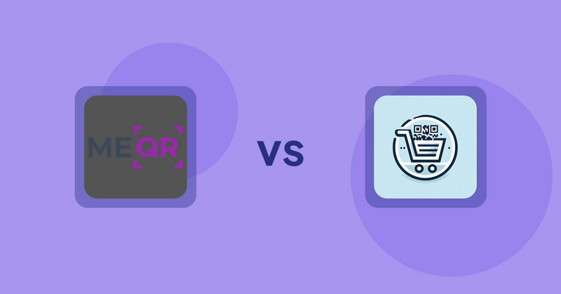 Shopify Product Display Apps: ME‑QR vs QR Cartify