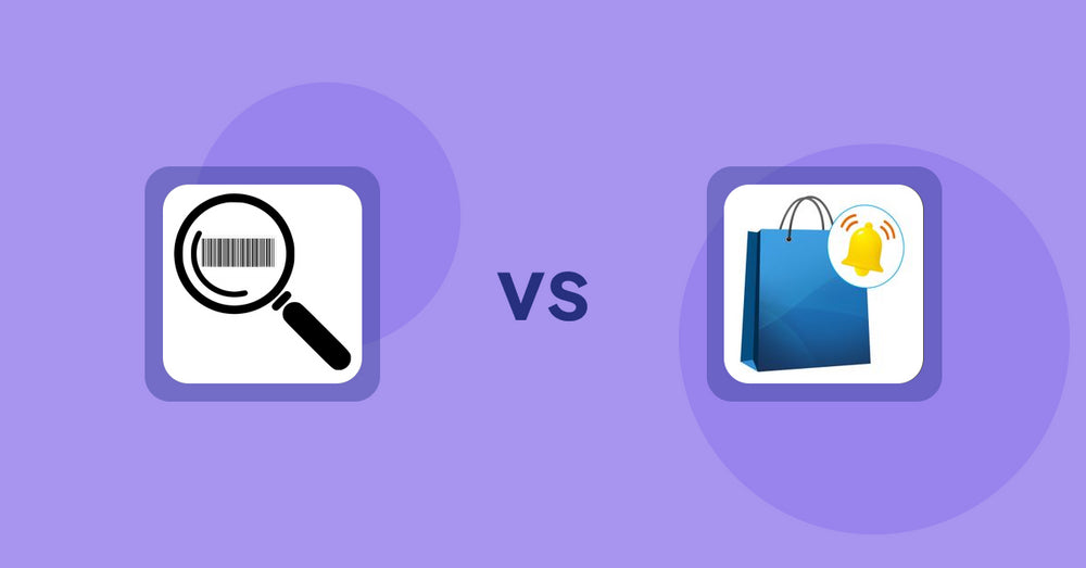 Shopify Product Display Apps: ScanZ ‑ Find and Import Easy vs CartBar ‑ Product Purchase Bar