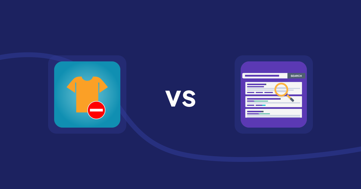 Shopify Product Display Apps: Products Unavailable vs. Spark AI Products Description