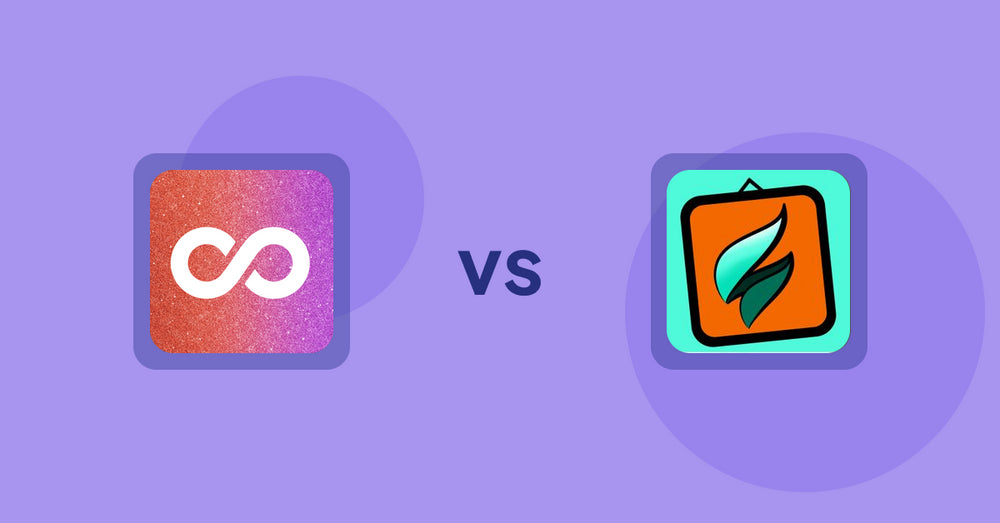 Shopify Product Display Apps: Infinite Scroll Pro vs. SMART ‑ Art Product Builder