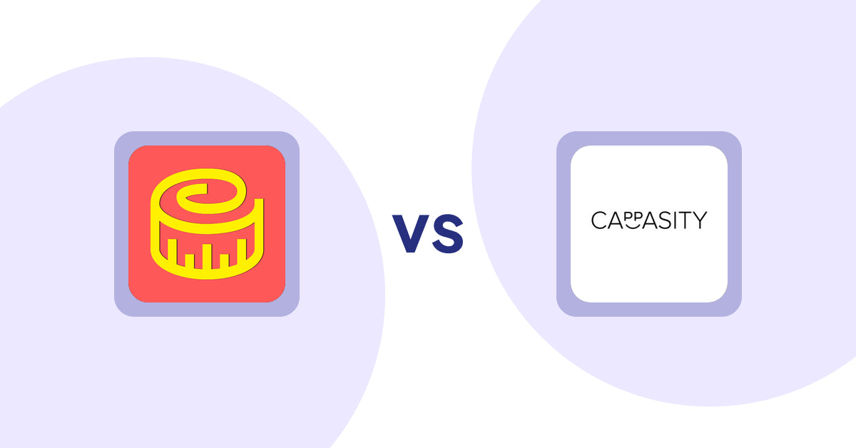 Shopify Product Display Apps: Snake Size Chart & Size Guide vs Cappasity 3D and 360 Viewer