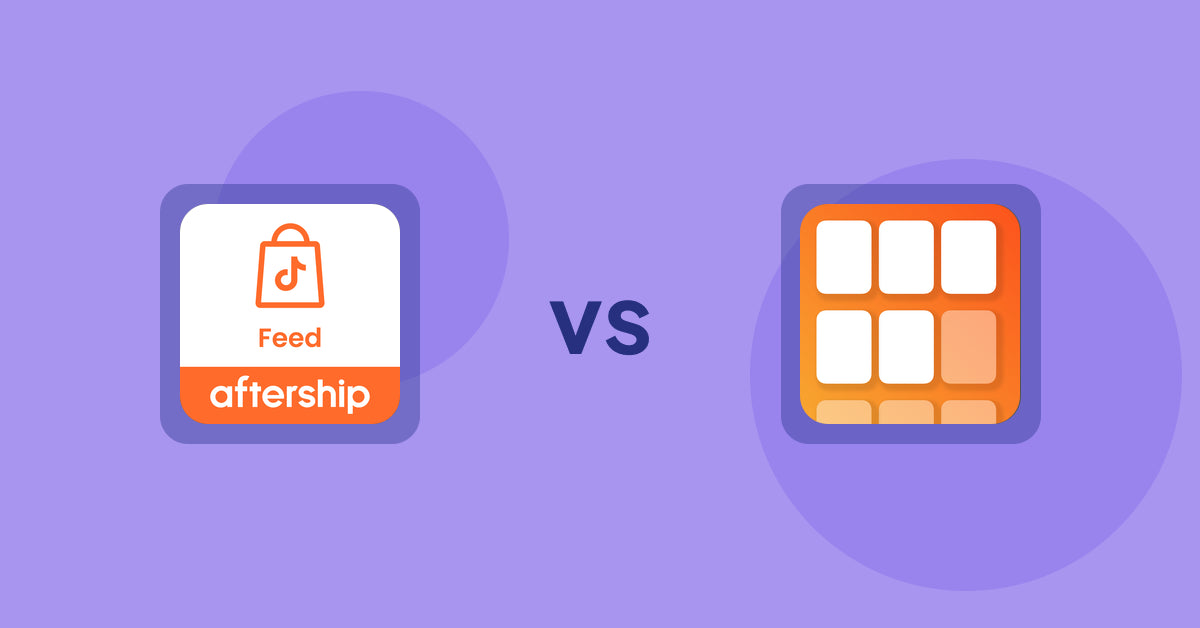 Shopify Product Display Apps: AfterShip Feed for TikTok Shop vs. Scroll Bee ‑ Infinite Scroll