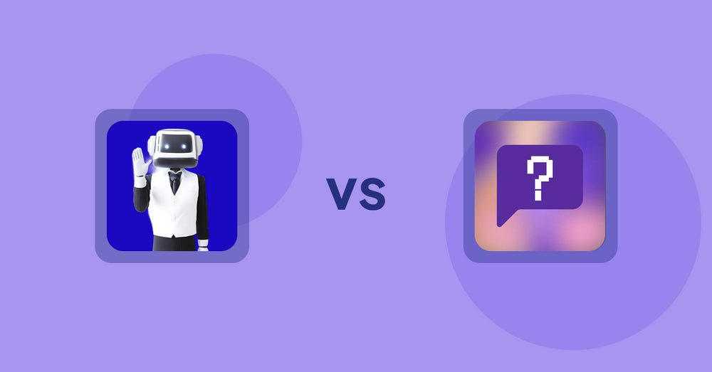 Shopify Product Display Apps: ShopCierge — AI Sales Chatbot vs FAQbucket ‑ Help Center & FAQ
