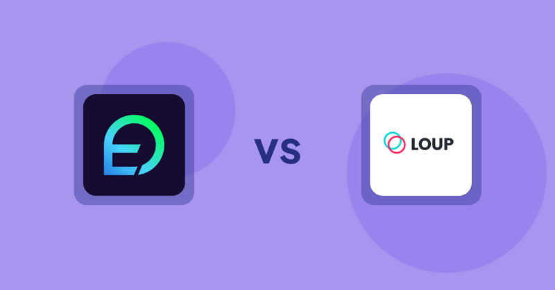 Shopify Product Display Apps: EasyDisplay: Product Showcase vs Loup: Sell on Instagram