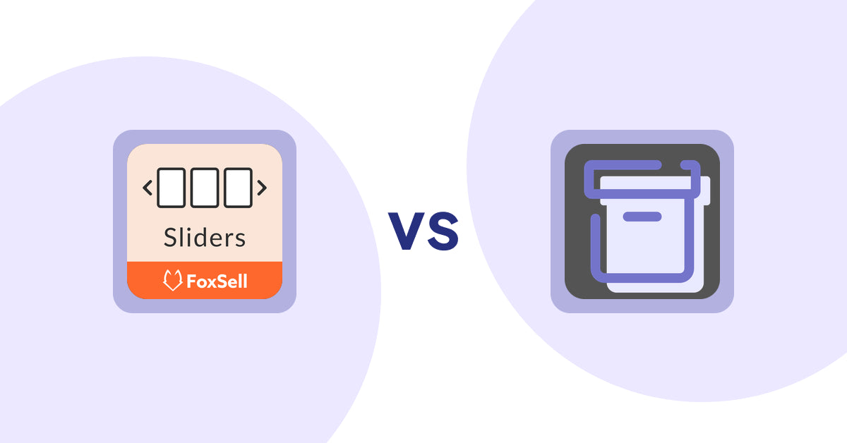 Shopify Product Display Apps: FoxSell Slider & Carousel vs Shelfify