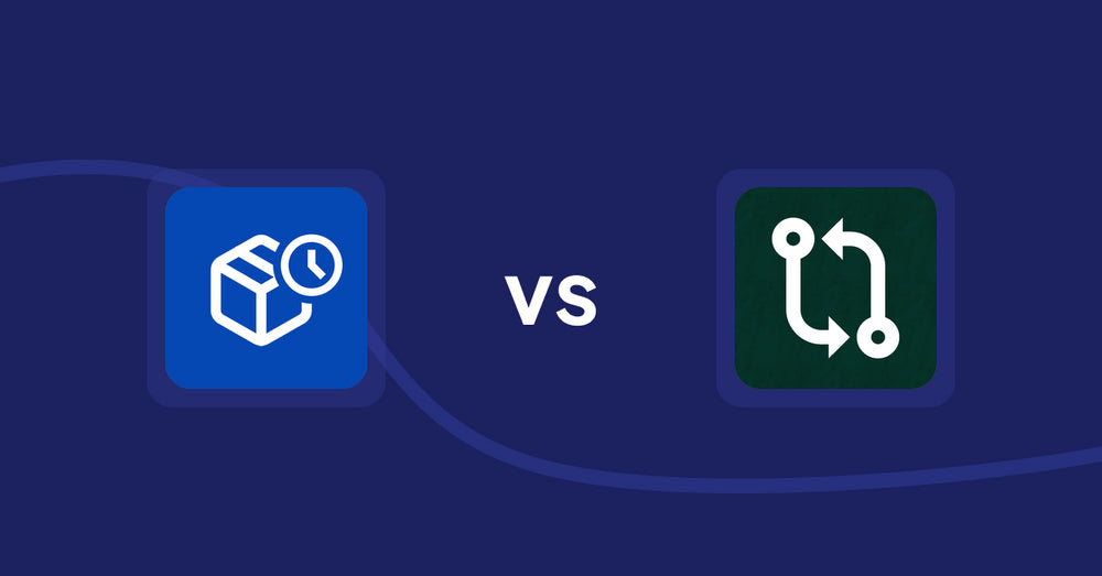Shopify Product Display Apps: PreOrder Alpha vs. Compareder ‑ Product Compare