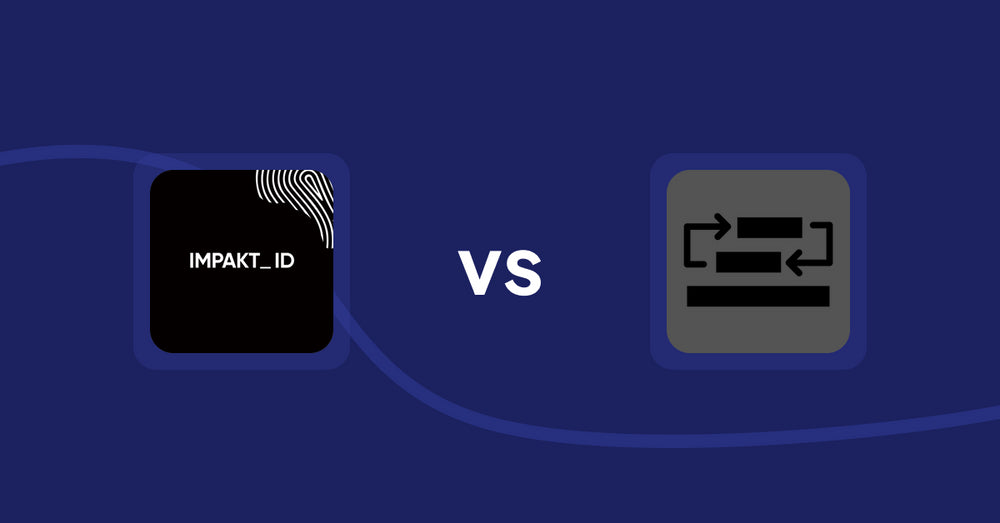 Shopify Product Display Apps: IMPAKT ID: Fashion CO2 Tracker vs. Sortyfi Collection Merchandise