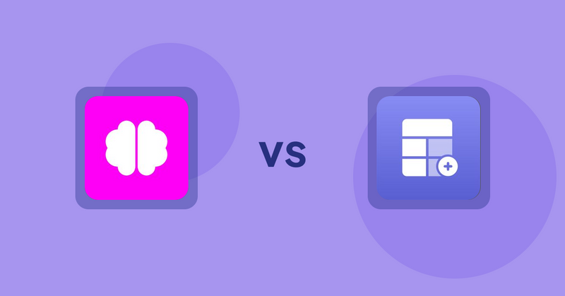 Shopify Product Display Apps: Brainy: AI SEO & Content Boost vs Eazy Specification Tags Table