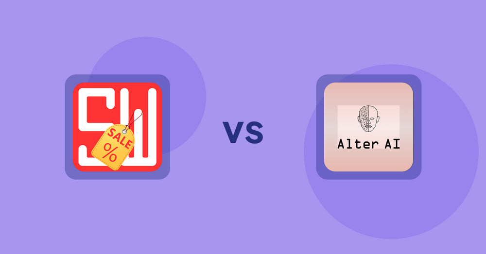 Shopify Product Display Apps: Super Watermarks ‑ Badges vs. Alter AI Virtual Try‑on