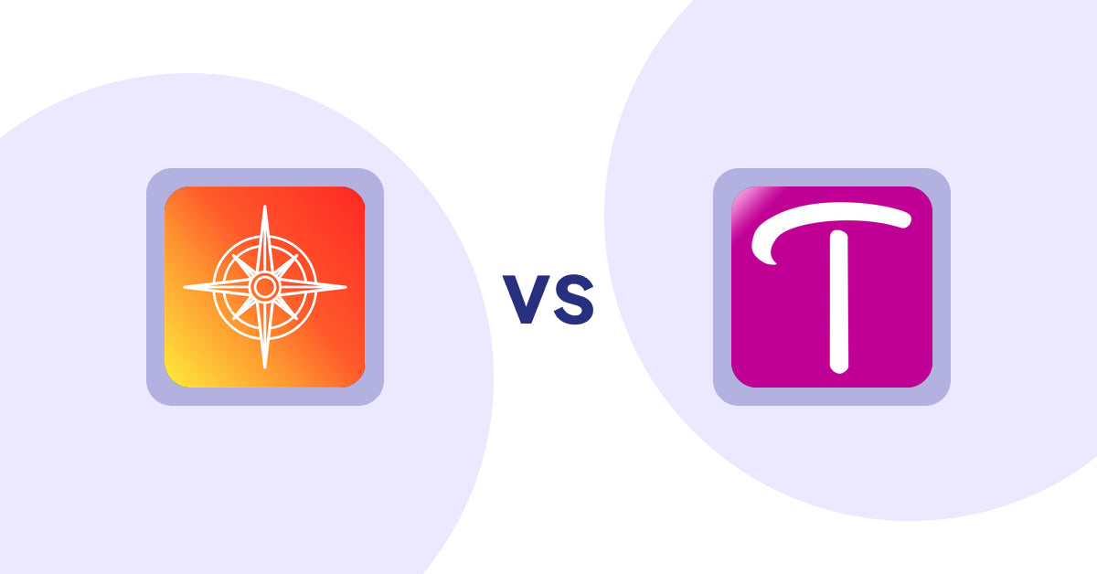 Shopify Product Display Apps: Compass Navigation vs WS Transparency