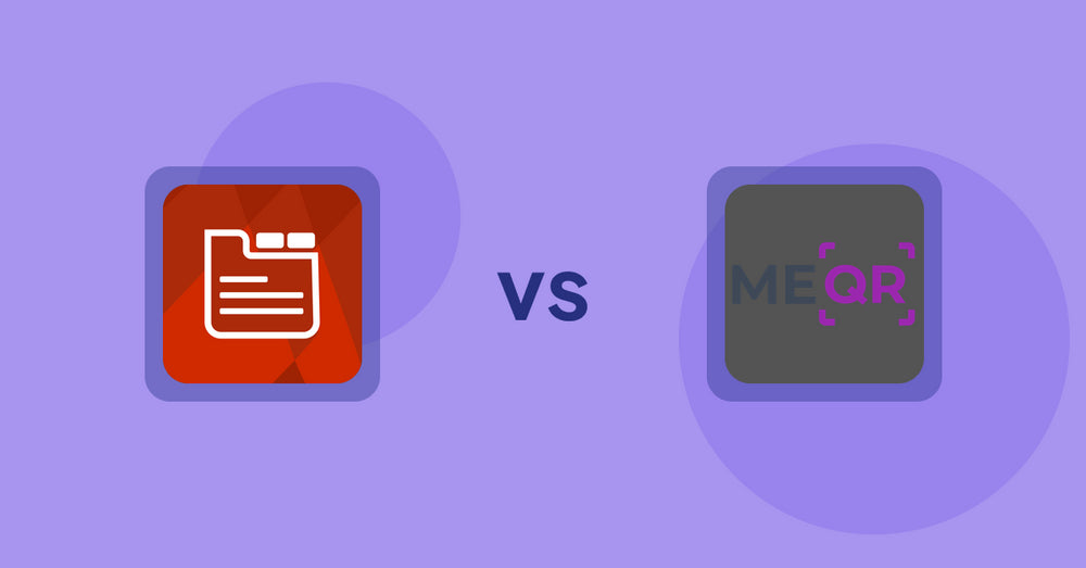 Shopify Product Display Apps: Tabs: SEO Product Tabs with AI vs ME‑QR