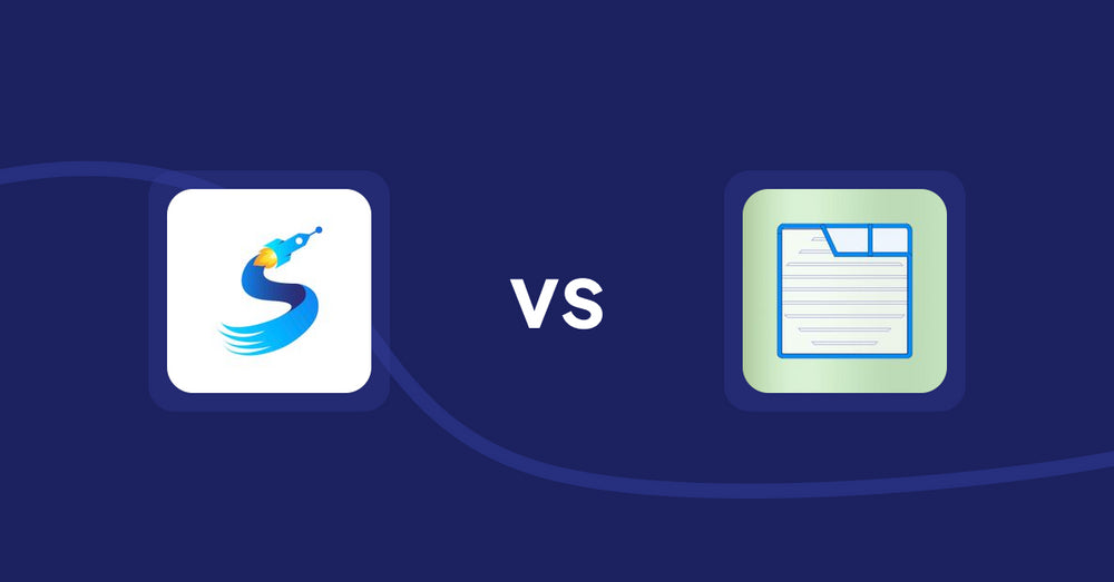 Shopify Product Display Apps: Sortimize Collection Sort vs. Ecom Product Descriptions