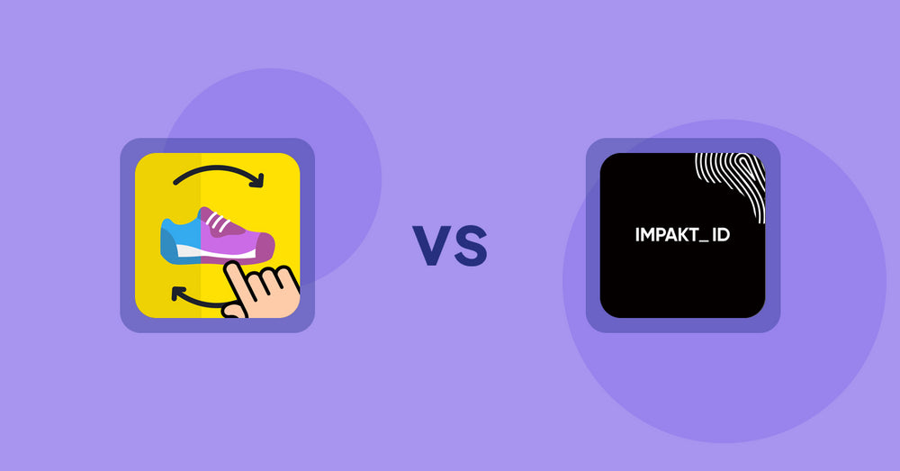 Shopify Product Display Apps: GG Quick View & Hover Slider vs IMPAKT ID: fashion CO2 tracker
