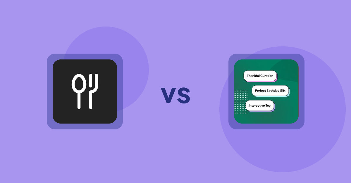 Shopify Product Display Apps: ServeUp ‑ Restaurant Menu vs FeatureFrame ‑ Pretty Product