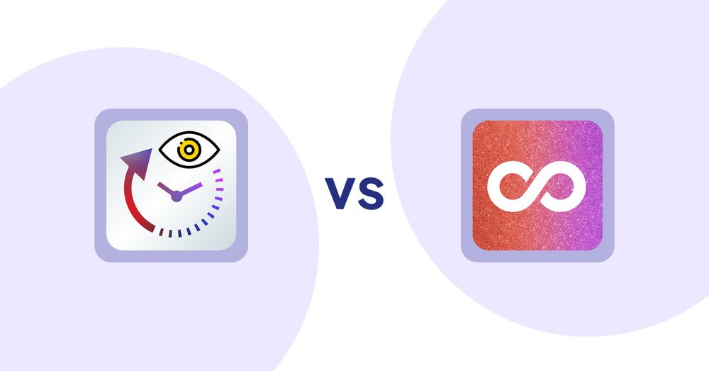 Shopify Product Display Apps: JustViewed ‑ Recently Products vs. Infinite Scroll Pro