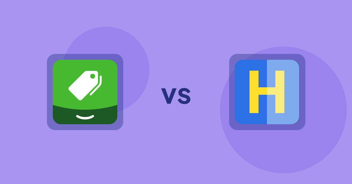 Shopify Product Display Apps: VIBE Shoppable Instagram Feed vs. HiVar: Hide Sold Out Variants