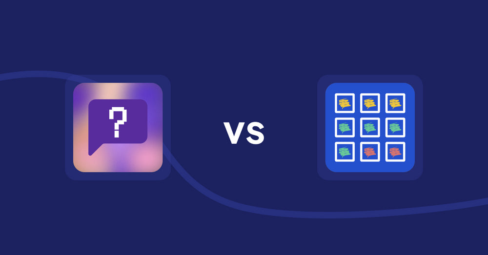 Shopify Product Display Apps: FAQbucket ‑ Help Center & FAQ vs Pixc: Visual Merchandising