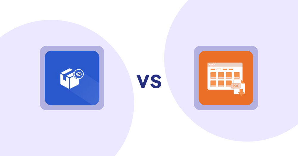Shopify Product Display Apps: Addify ‑ Hide Products vs Meetanshi PDF Product Catalog