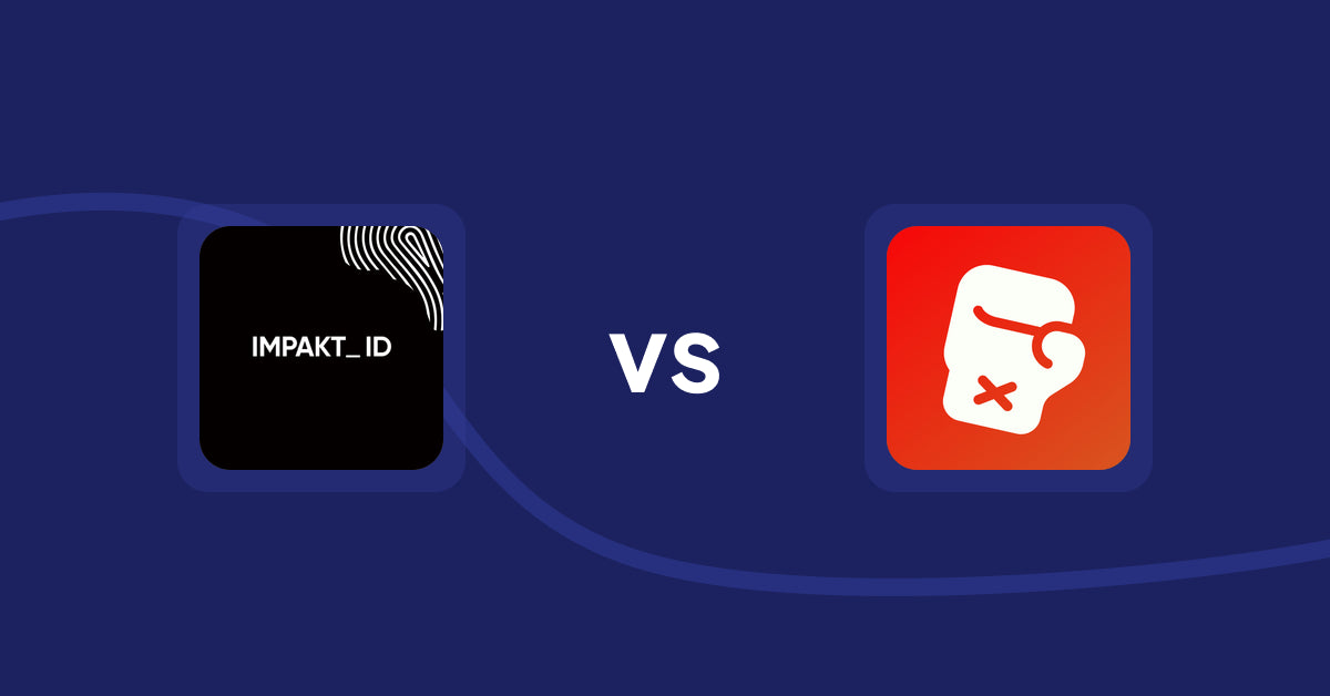 Shopify Product Display Apps: IMPAKT ID: Fashion CO2 Tracker vs Knockout ‑ Hide Out Of Stock