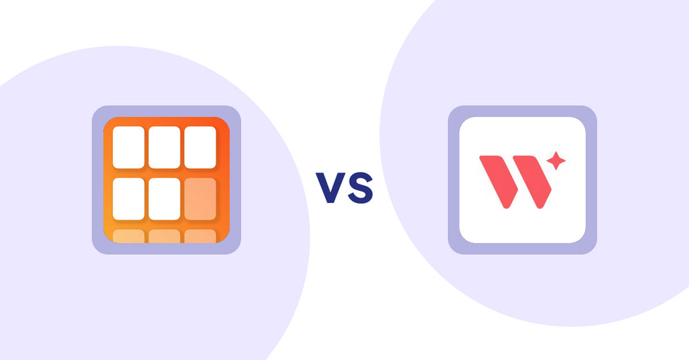 Shopify Product Display Apps: Scroll Bee ‑ Infinite Scroll vs Wizart Visualizer
