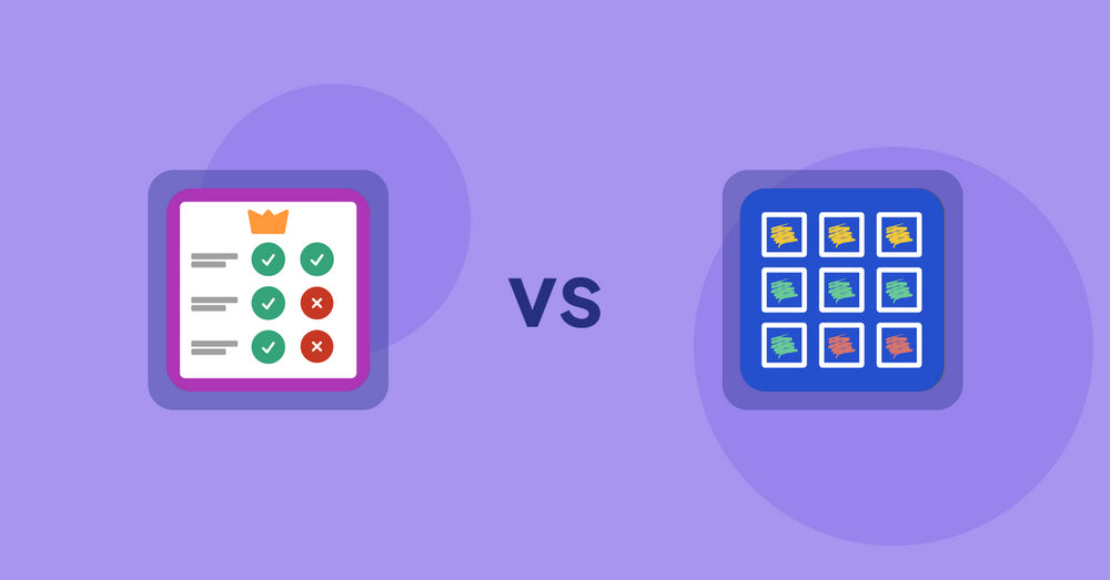 Shopify Product Display Apps: Pretty Comparison Tables vs Pixc: Visual Merchandising