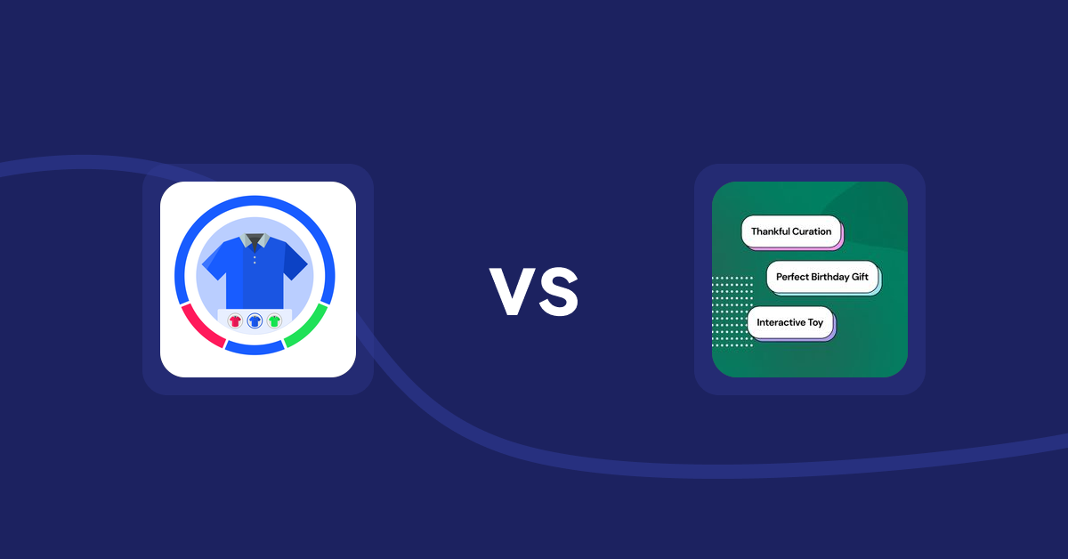 Shopify Product Display Apps: EVS ‑ Easy Variation Swatches vs FeatureFrame ‑ Pretty Product