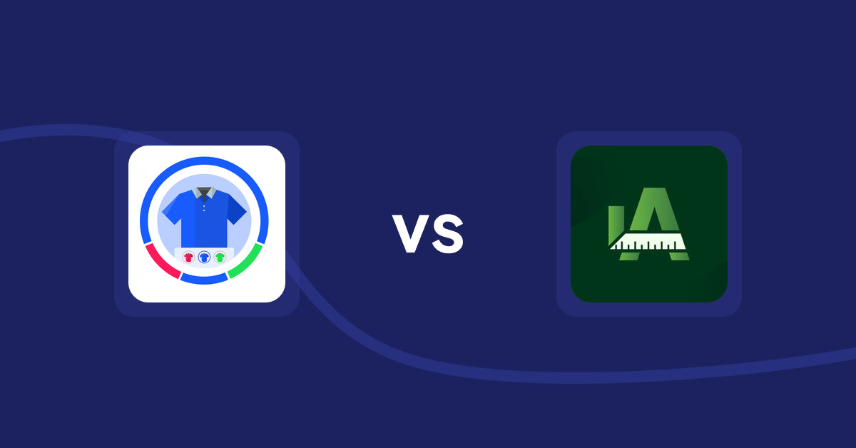 Shopify Product Display Apps: EVS ‑ Easy Variation Swatches vs Easy Size Chart by Akeans