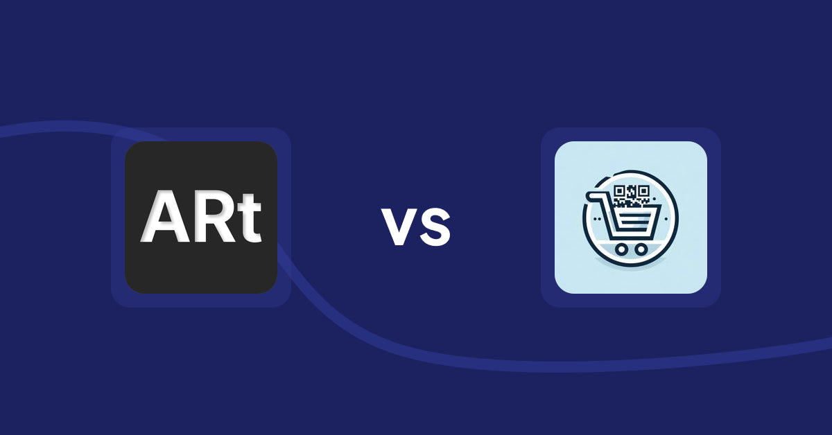 Shopify Product Display Apps: Wall Art Viewer AR vs QR Cartify