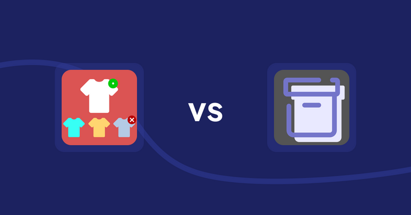 Shopify Product Display Apps: ST: Product & Collection Sort vs. Shelfify