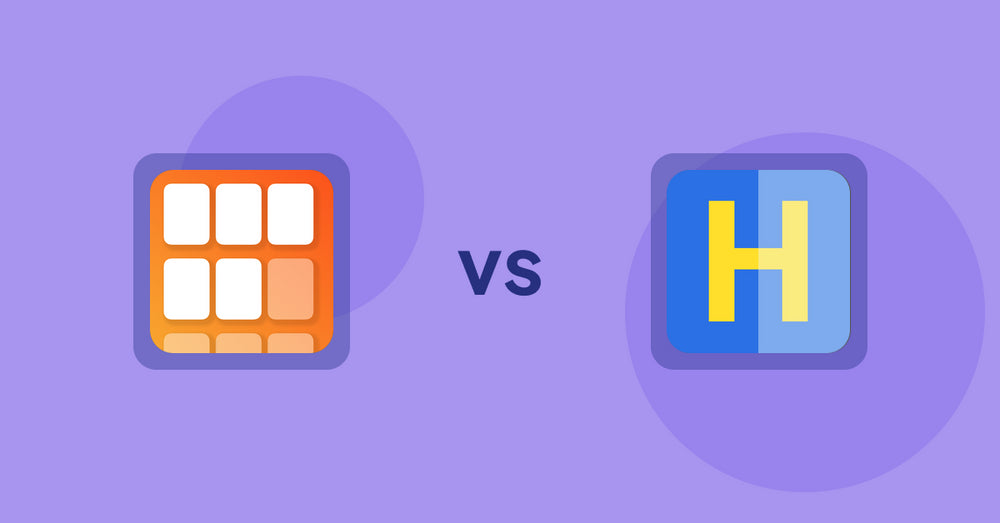 Shopify Product Display Apps: Scroll Bee ‑ Infinite Scroll vs HiVar: Hide Sold Out Variants