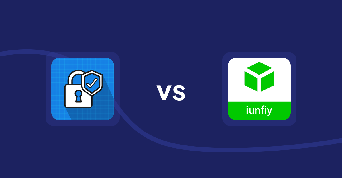Shopify Product Display Apps: B2B Essential Locks vs. iunfiy • Related Products