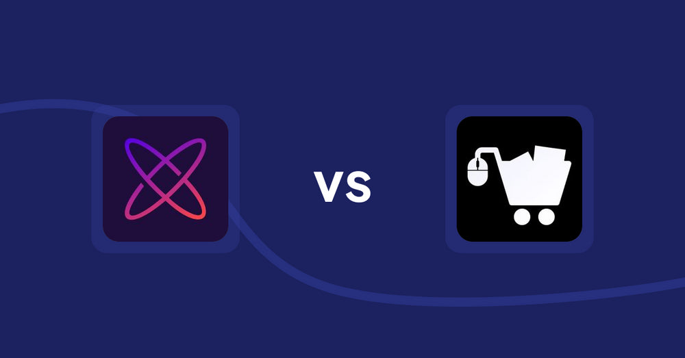 Shopify Product Display Apps: Meteor Mega Menu & Navigation vs LM Add To Cart Sticky