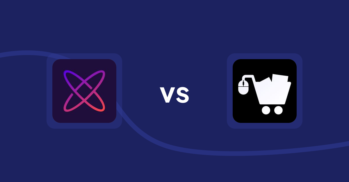 Shopify Product Display Apps: Meteor Mega Menu & Navigation vs LM Add To Cart Sticky