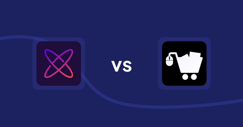 Shopify Product Display Apps: Meteor Mega Menu & Navigation vs LM Add To Cart Sticky