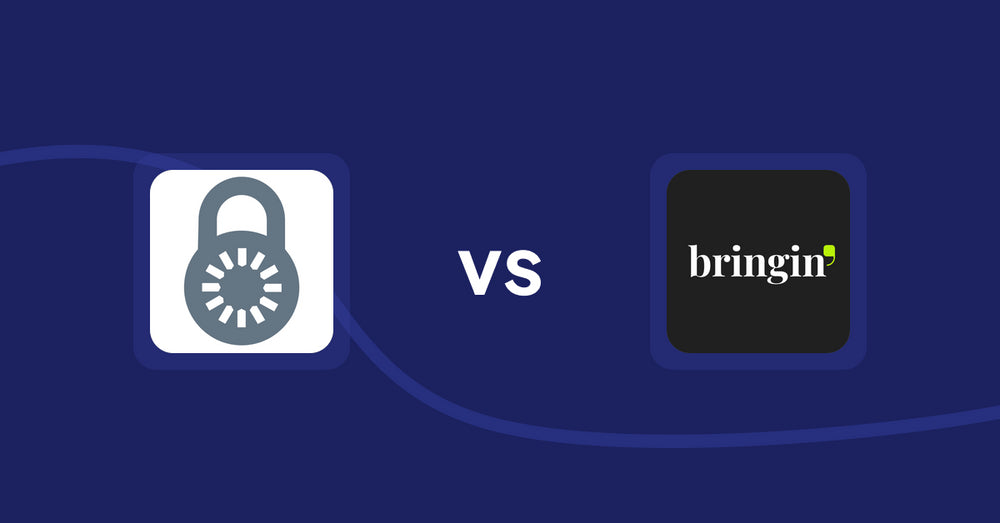 Shopify Product Display Apps: Reveal Lock Manager vs Bringin