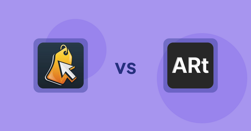 Shopify Product Display Apps: Iconic: Product Features vs Wall Art Viewer AR