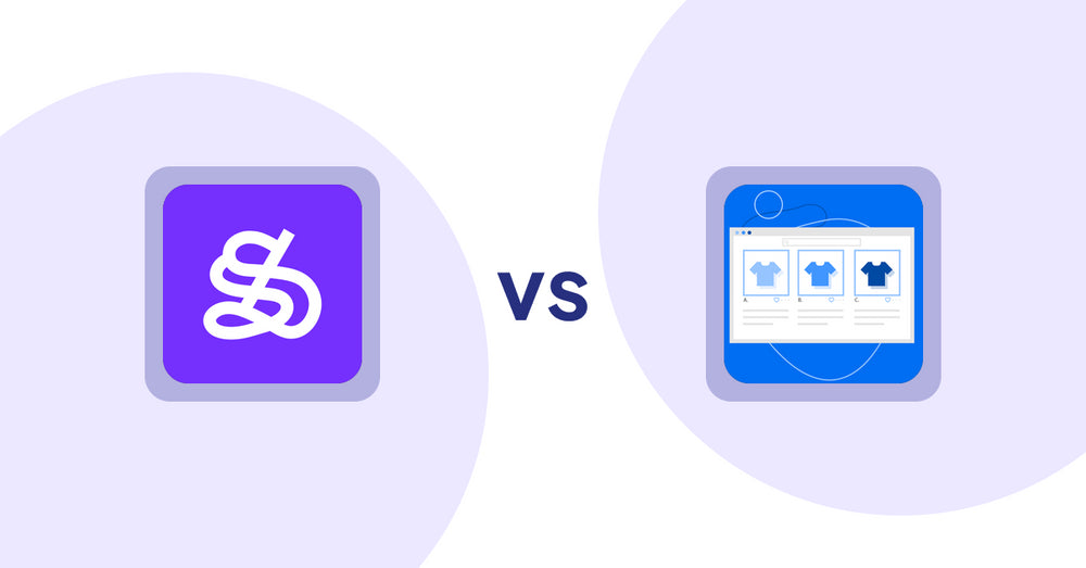 Shopify Product Display Apps: WeShop AI: Model & Product Photo vs. Hura Product Showcase Builder