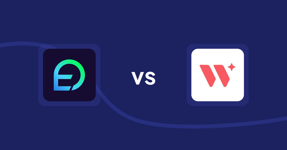 Shopify Product Display Apps: EasyDisplay: Product Showcase vs. Wizart Visualizer