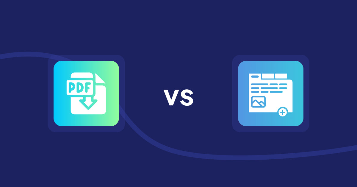 Shopify Product Display Apps: Hukify ‑ PDF Catalog Printer vs Advanced Product Tabs