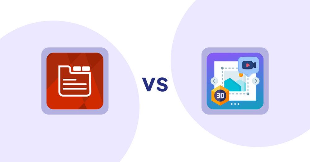 Shopify Product Display Apps: Tabs: SEO Product Tabs with AI vs ProductSlider Pro