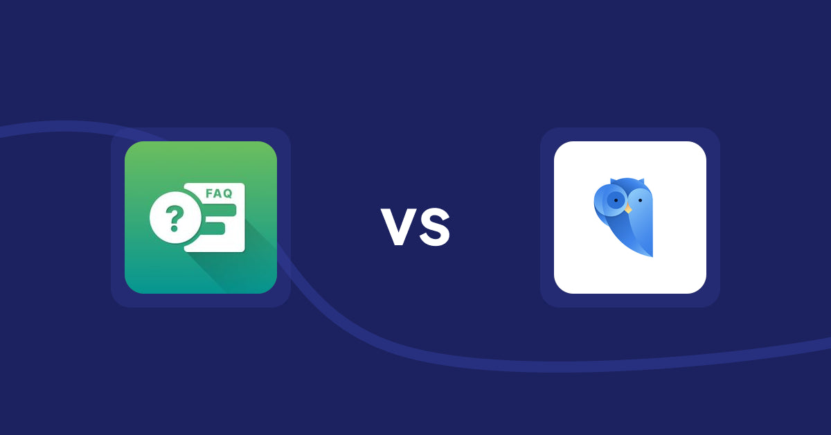 Shopify Product Display Apps: FAQ Expert: Product FAQ vs Findify Search & Merchandise